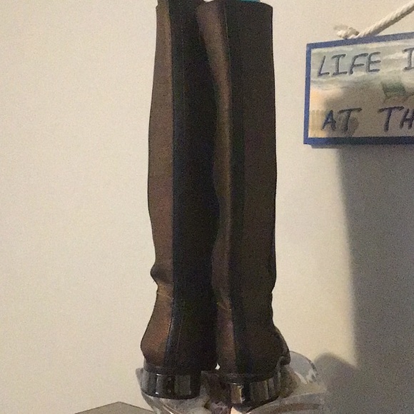 Sam Edelman Circus Kneelength boots size 9 leather upper good condition - Picture 5 of 8